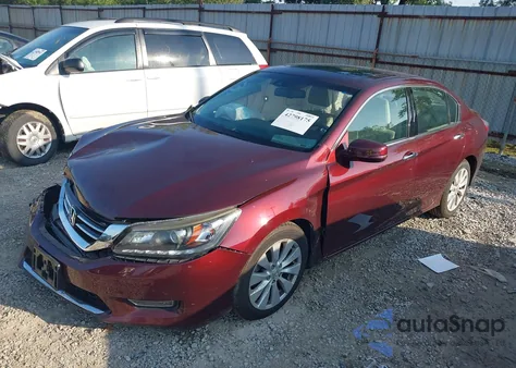 2013 Honda Accord Ex-L V-6 z USA, uszkodzony, nr VIN 1HGCR3F80DA034975